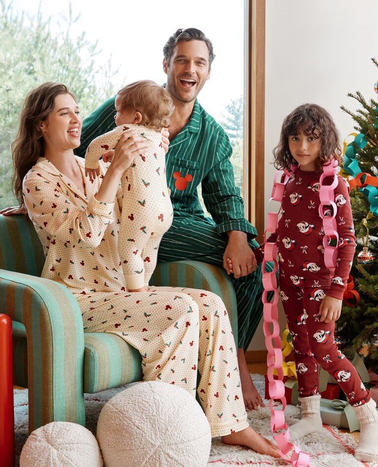 Disney Christmas Pajamas: Creating Magical Holiday Traditions and Cozy Family Memories 10 Disney Mickey Mouse Holiday Matching Family Pajamas | Hanna Andersson