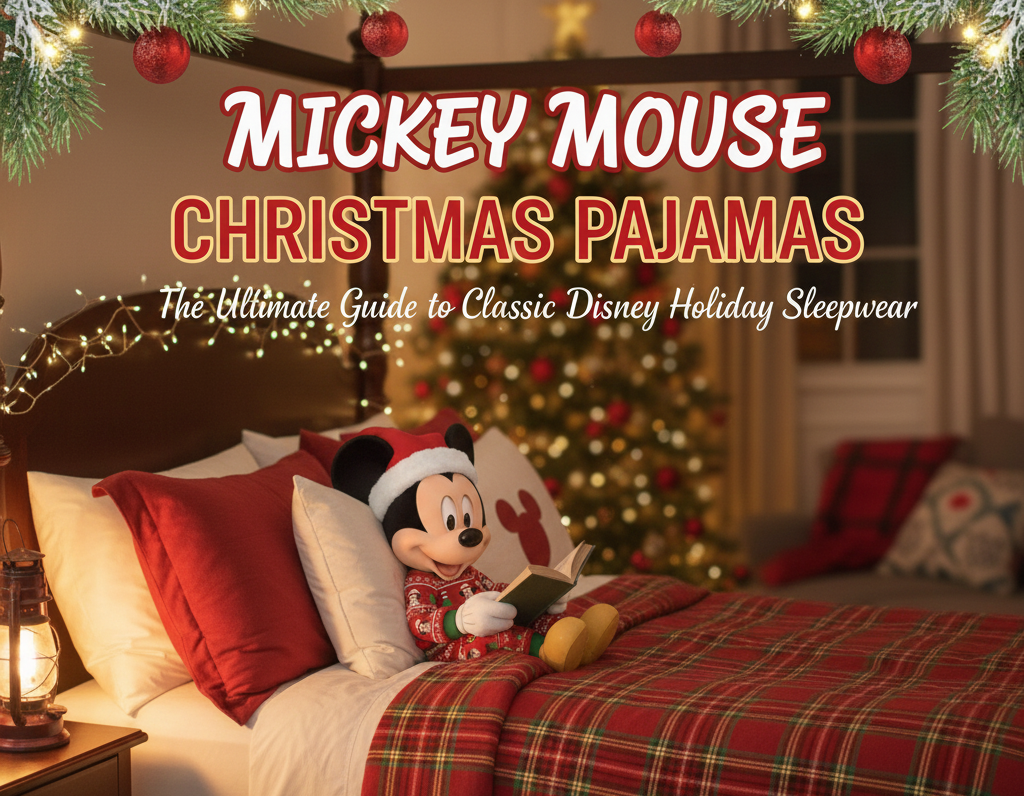 Mickey Mouse Christmas Pajamas: The Ultimate Guide to Classic Disney Holiday Sleepwear 9 Mickey Mouse Christmas Pajamas The Ultimate Guide to Classic Disney Holiday Sleepwear