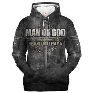 Jesus Microfleece Hoodie – Christian Faith Hoodie Gift | GOD HBLG26