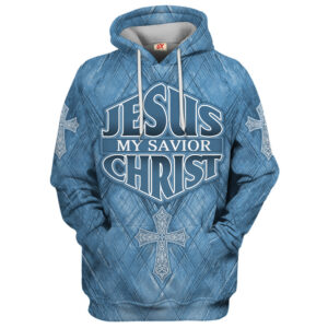 Jesus Microfleece Hoodie – Christian Faith Hoodie Gift | GOD HBL-G-17