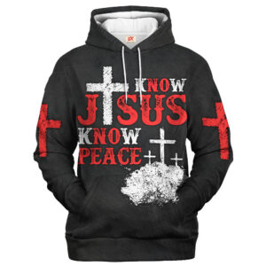 Jesus Microfleece Hoodie – Christian Faith Hoodie Gift | GOD HBLG19