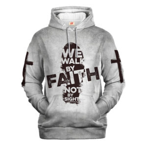 Jesus Microfleece Hoodie – Christian Faith Hoodie Gift | GOD NVG112