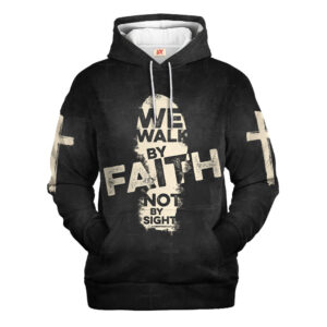 Jesus Microfleece Hoodie – Christian Faith Hoodie Gift | GOD NVG113
