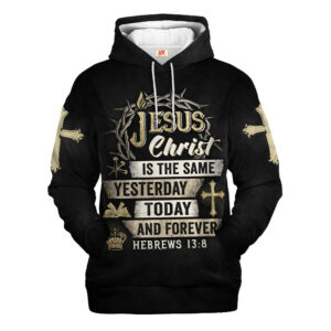 Jesus Microfleece Hoodie – Christian Faith Hoodie Gift | GOD NVG116