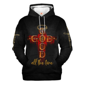 Jesus Microfleece Hoodie – Christian Faith Hoodie Gift | GOD NVG119