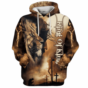 Jesus Microfleece Hoodie – Christian Faith Hoodie Gift | GOD NV–07