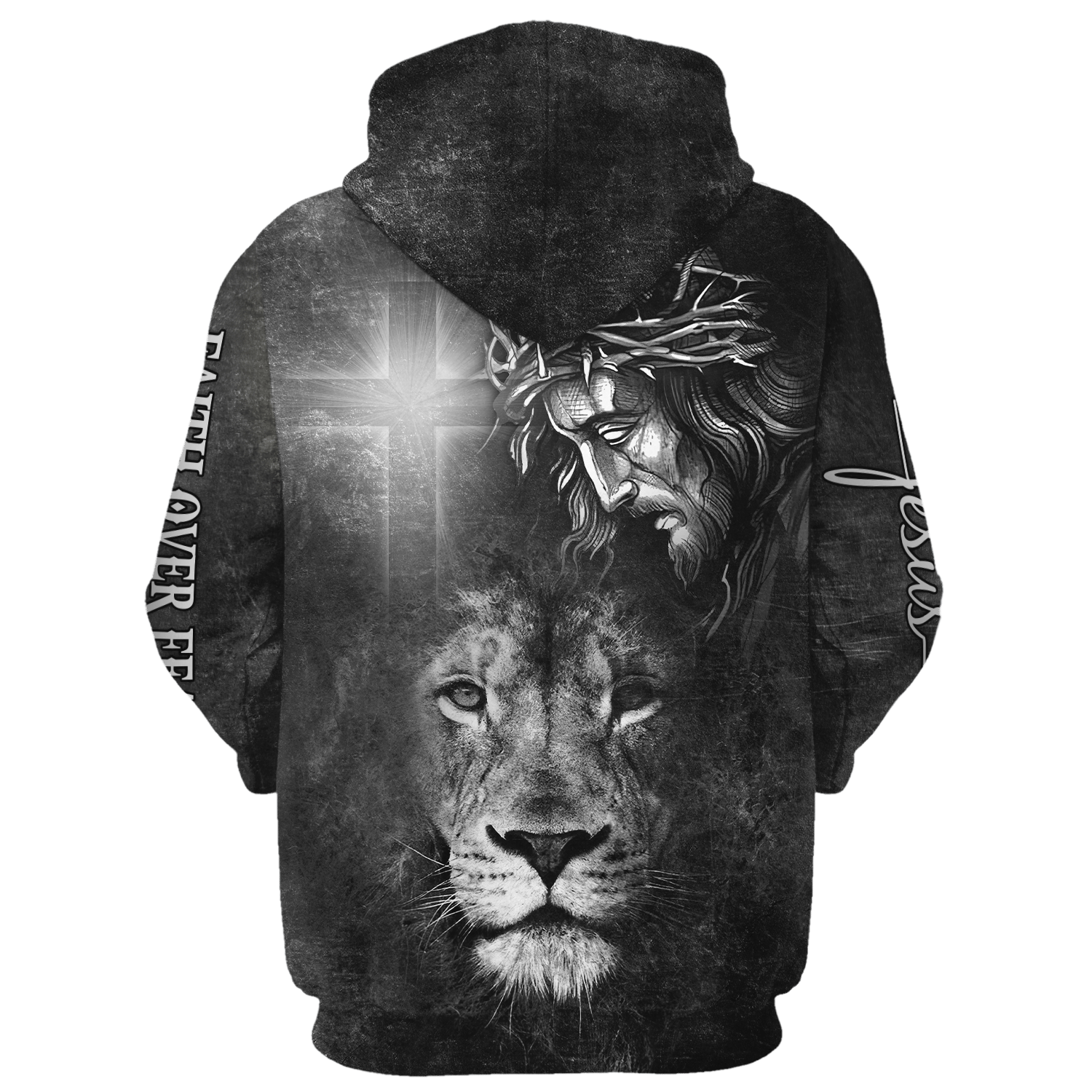 Jesus Microfleece Hoodie – Christian Faith Hoodie Gift | GOD HLT-0902-G-01 Jesus Microfleece Hoodie – Christian Faith Hoodie Gift | GOD HLT-0902-G-01