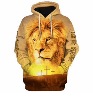 Jesus Microfleece Hoodie – Christian Faith Hoodie Gift | GOD HLT-1002-G-01