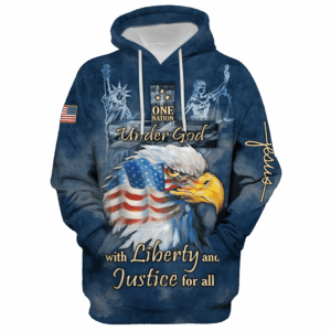 Jesus Microfleece Hoodie – Christian Faith Hoodie Gift | GOD HLT-0801-G-01