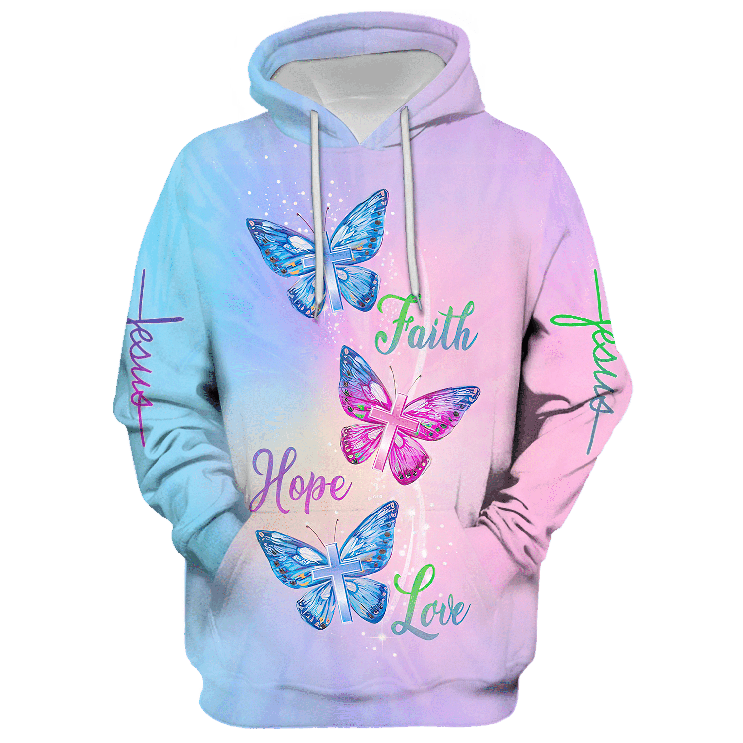 Jesus Microfleece Hoodie – Christian Faith Hoodie Gift | GOD HLT-0301-G-01 Jesus Microfleece Hoodie – Christian Faith Hoodie Gift | GOD HLT-0301-G-01