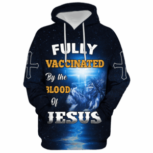 Jesus Microfleece Hoodie – Christian Faith Hoodie Gift | GOD HLT-0101-G-01