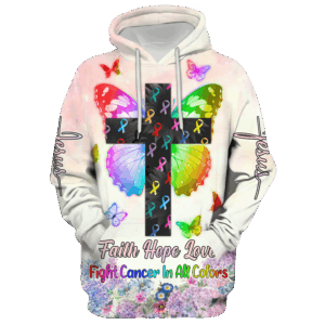 Jesus Microfleece Hoodie – Christian Faith Hoodie Gift | GOD HLT-3012-G-01