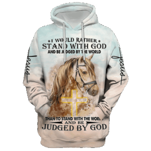 Jesus Microfleece Hoodie – Christian Faith Hoodie Gift | GOD HLT-2312-G-01