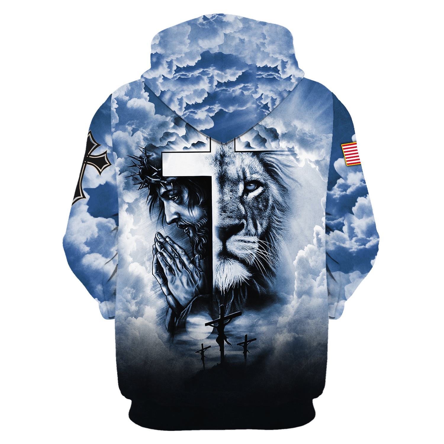 Jesus Microfleece Hoodie – Christian Faith Hoodie Gift | GOD NTD-0911-G-02 Jesus Microfleece Hoodie – Christian Faith Hoodie Gift | GOD NTD-0911-G-02