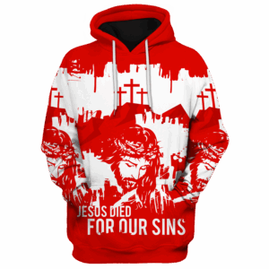 Jesus Microfleece Hoodie – Christian Faith Hoodie Gift | GOD HLT-2006-G-01