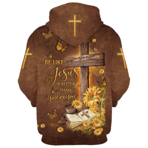 Jesus Microfleece Hoodie – Christian Faith Hoodie Gift | GOD NV-G-60 1 1659018114365.png