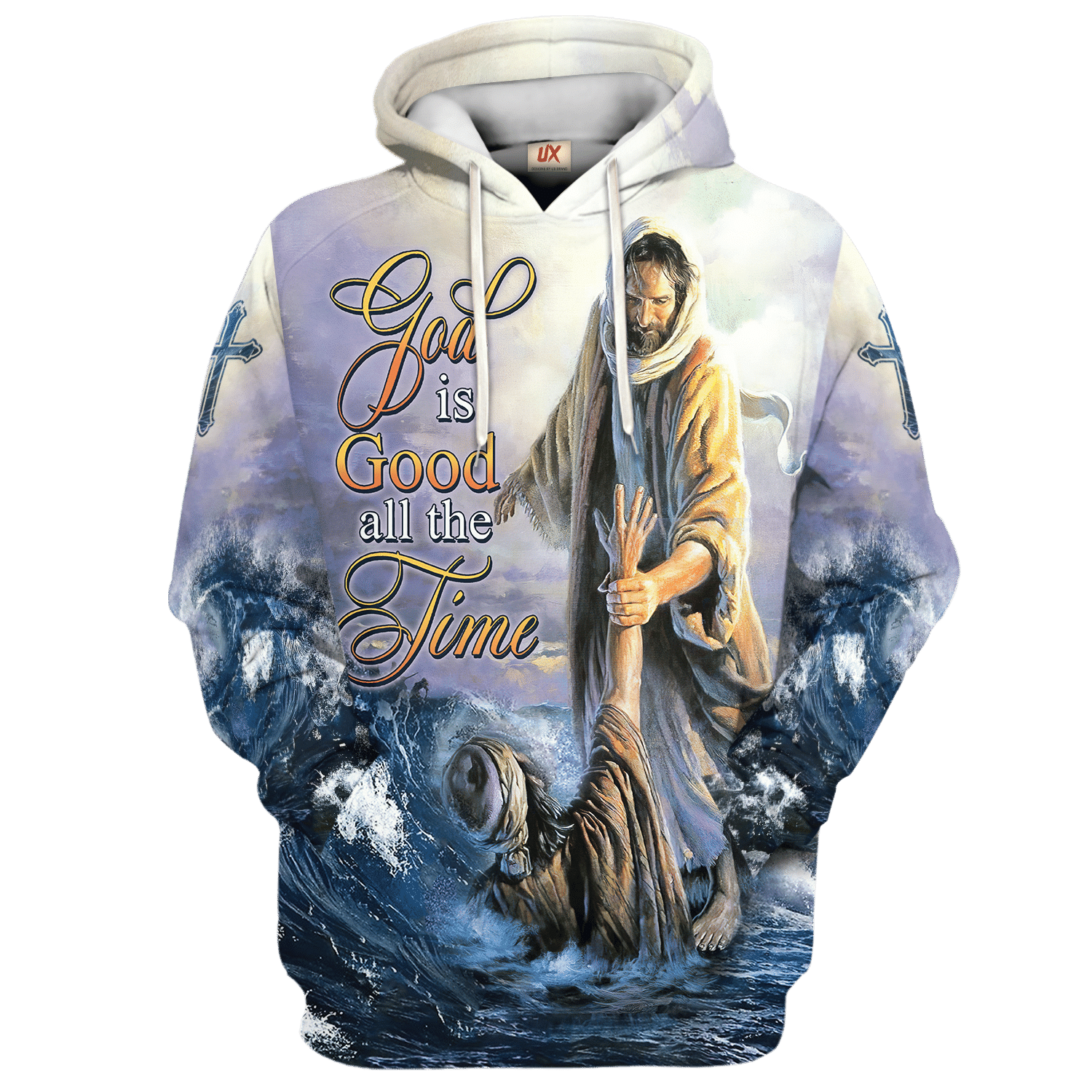 Jesus Microfleece Hoodie – Christian Faith Hoodie Gift | GOD NV-G-74 Jesus Microfleece Hoodie – Christian Faith Hoodie Gift | GOD NV-G-74