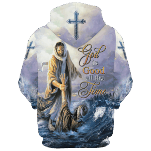 Jesus Microfleece Hoodie – Christian Faith Hoodie Gift | GOD NV-G-74 1 16597564874585139ec0.png