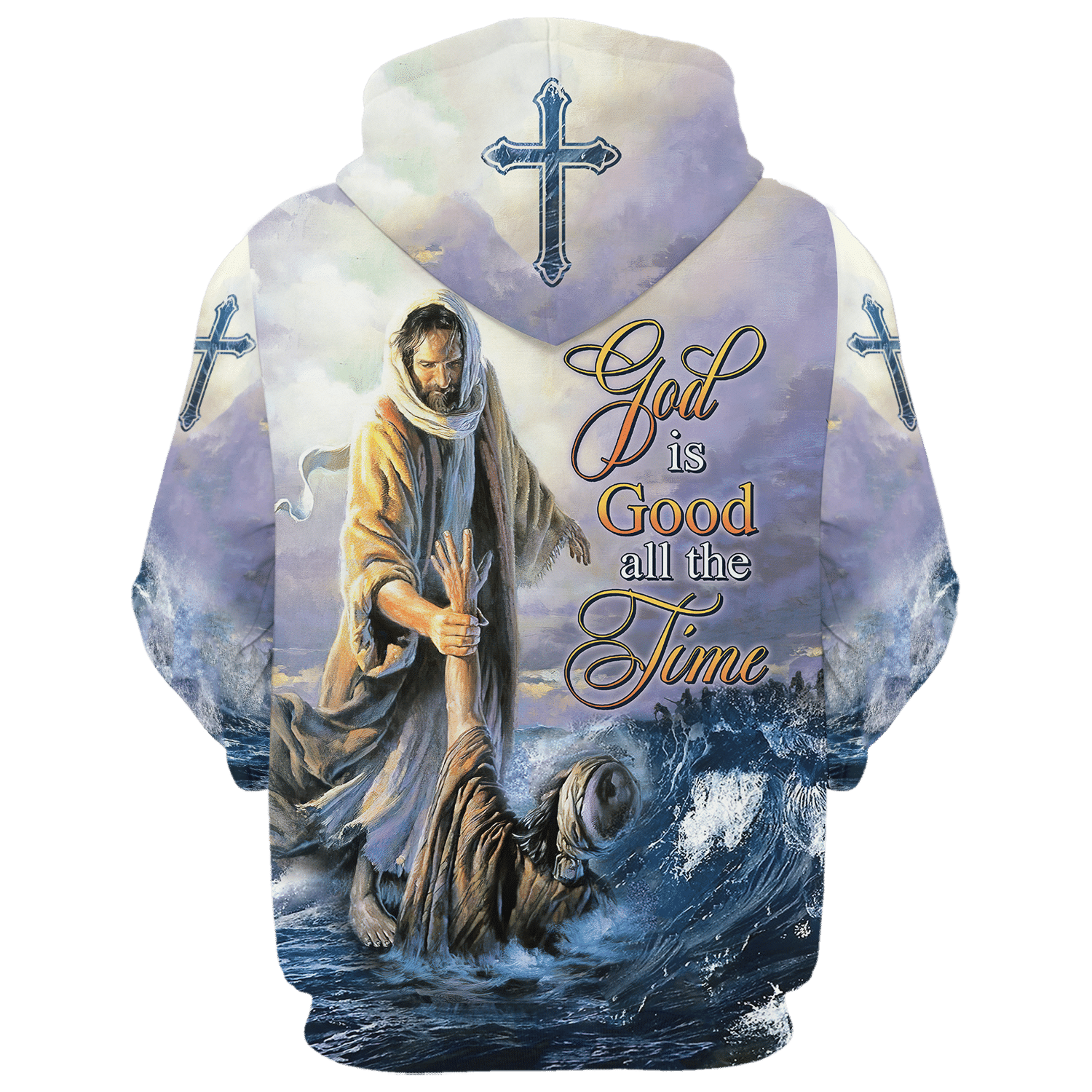 Jesus Microfleece Hoodie – Christian Faith Hoodie Gift | GOD NV-G-74 Jesus Microfleece Hoodie – Christian Faith Hoodie Gift | GOD NV-G-74