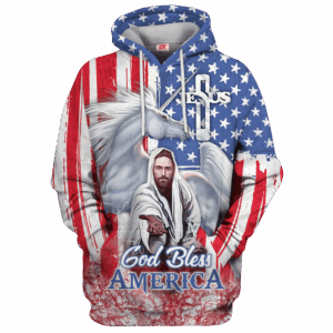 Jesus Microfleece Hoodie – Christian Faith Hoodie Gift | GOD HLT-2704-G-01