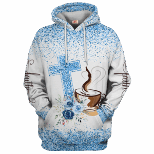 Jesus Microfleece Hoodie – Christian Faith Hoodie Gift | GOD HLT-0905-G-01