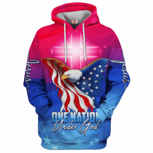 Jesus Microfleece Hoodie – Christian Faith Hoodie Gift | GOD HLT-2405-G-01