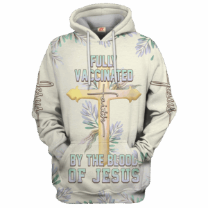 Jesus Microfleece Hoodie – Christian Faith Hoodie Gift | GOD HLT-2505-G-01