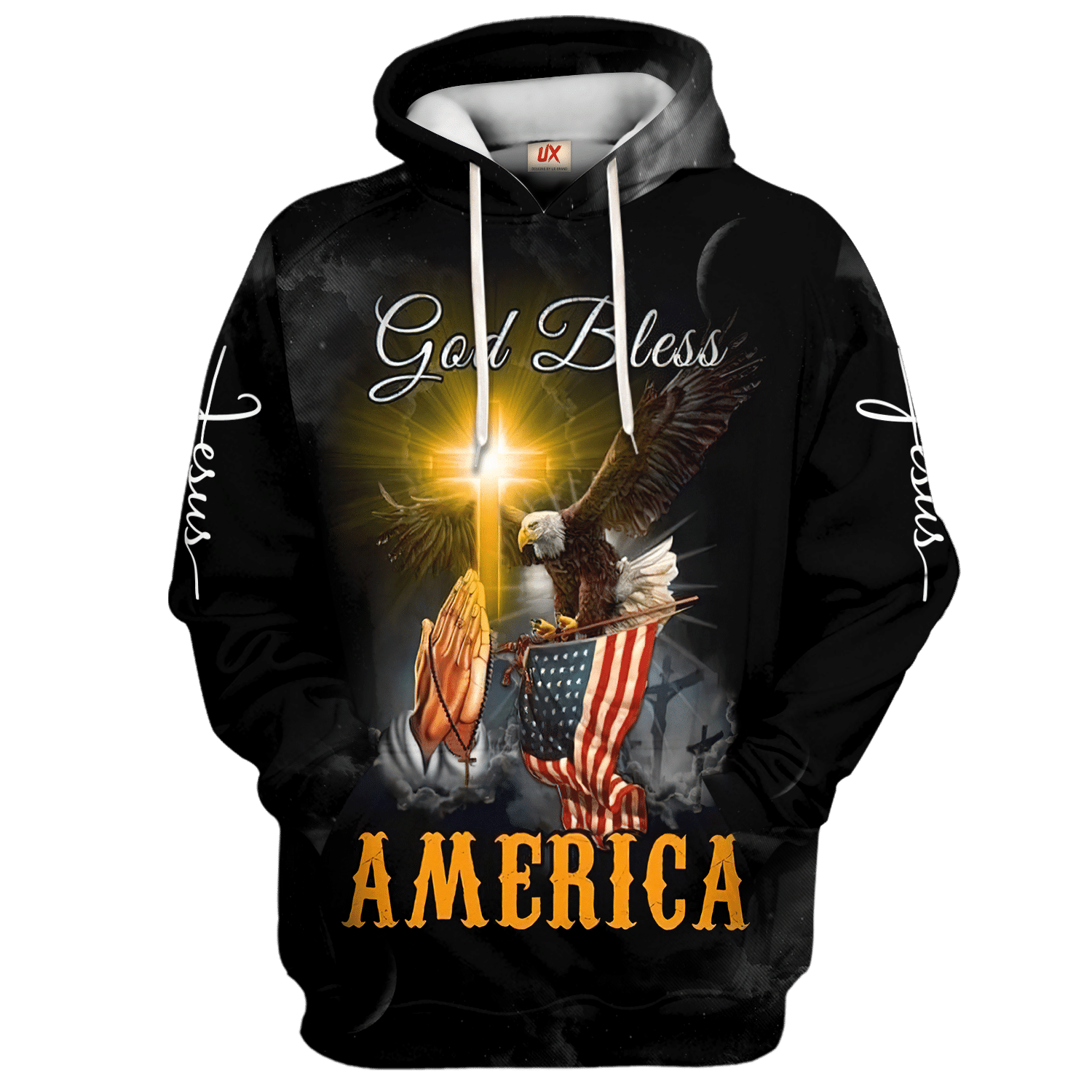 Jesus Microfleece Hoodie – Christian Faith Hoodie Gift | GOD NV-G-26 Jesus Microfleece Hoodie – Christian Faith Hoodie Gift | GOD NV-G-26