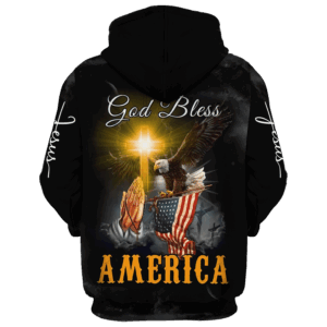 Jesus Microfleece Hoodie – Christian Faith Hoodie Gift | GOD NV-G-26 1 16603085003068acad90.png