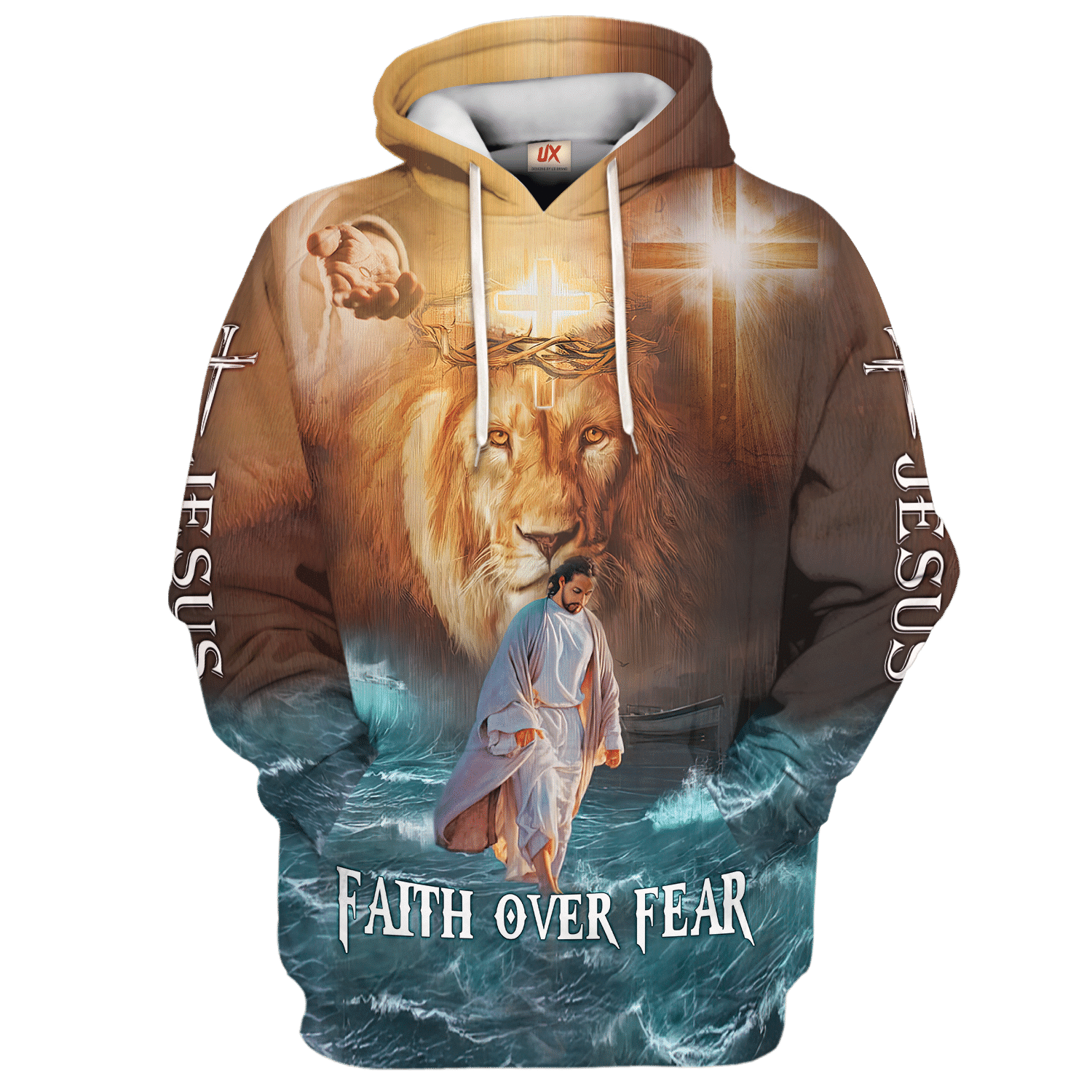 Jesus Microfleece Hoodie – Christian Faith Hoodie Gift | GOD NV-G-41 Jesus Microfleece Hoodie – Christian Faith Hoodie Gift | GOD NV-G-41