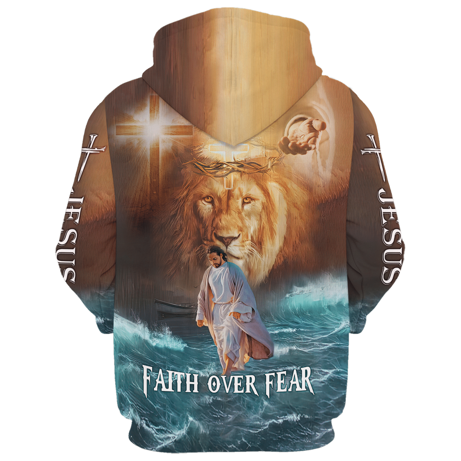 Jesus Microfleece Hoodie – Christian Faith Hoodie Gift | GOD NV-G-41 Jesus Microfleece Hoodie – Christian Faith Hoodie Gift | GOD NV-G-41