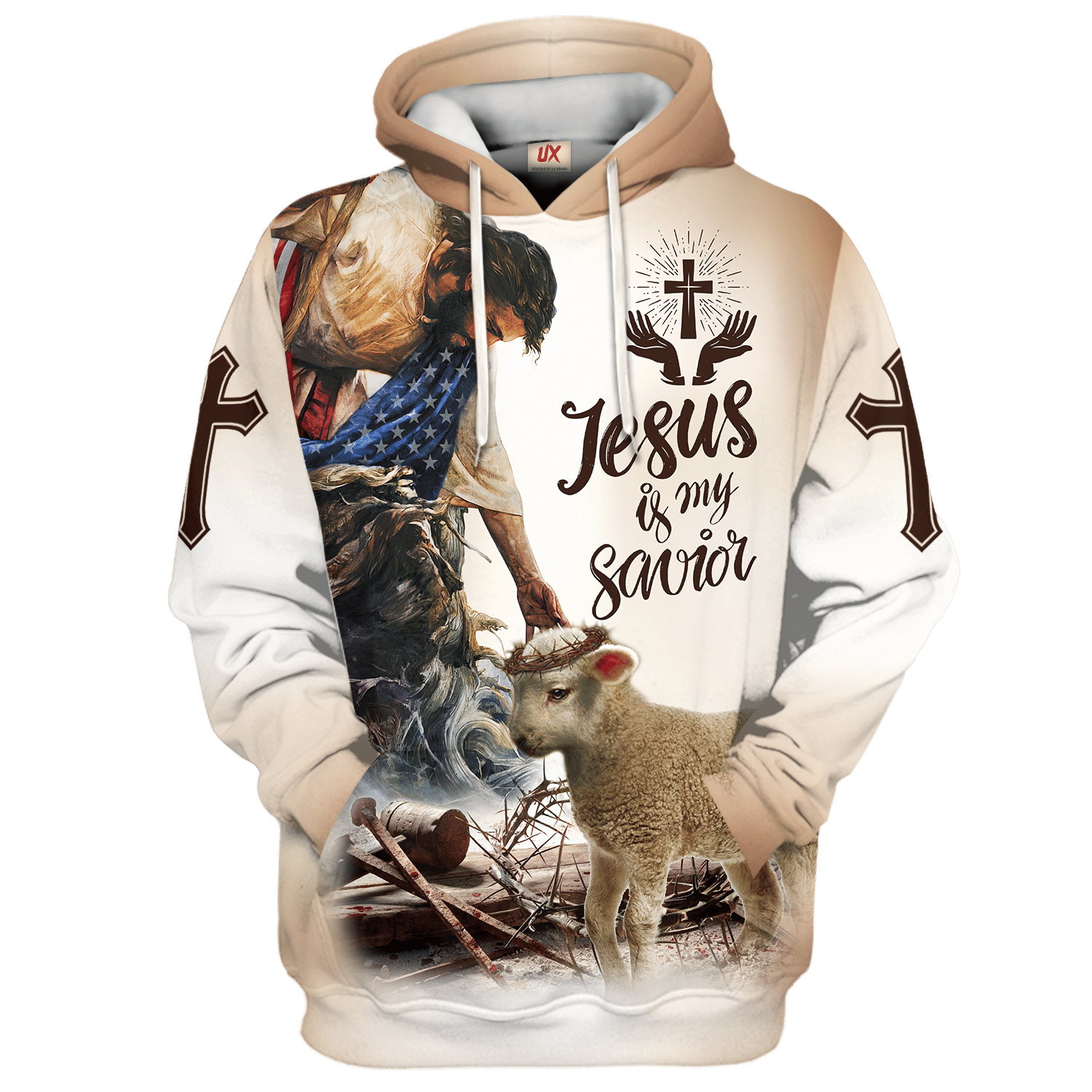 Jesus Microfleece Hoodie – Christian Faith Hoodie Gift | GOD NV-G-43 Jesus Microfleece Hoodie – Christian Faith Hoodie Gift | GOD NV-G-43