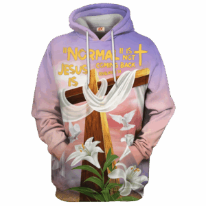Jesus Microfleece Hoodie – Christian Faith Hoodie Gift | GOD HBL-G-08