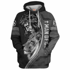 Jesus Microfleece Hoodie – Christian Faith Hoodie Gift | GOD HBL-G-11