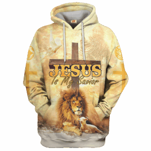 Jesus Microfleece Hoodie – Christian Faith Hoodie Gift | GOD HBL-G-12