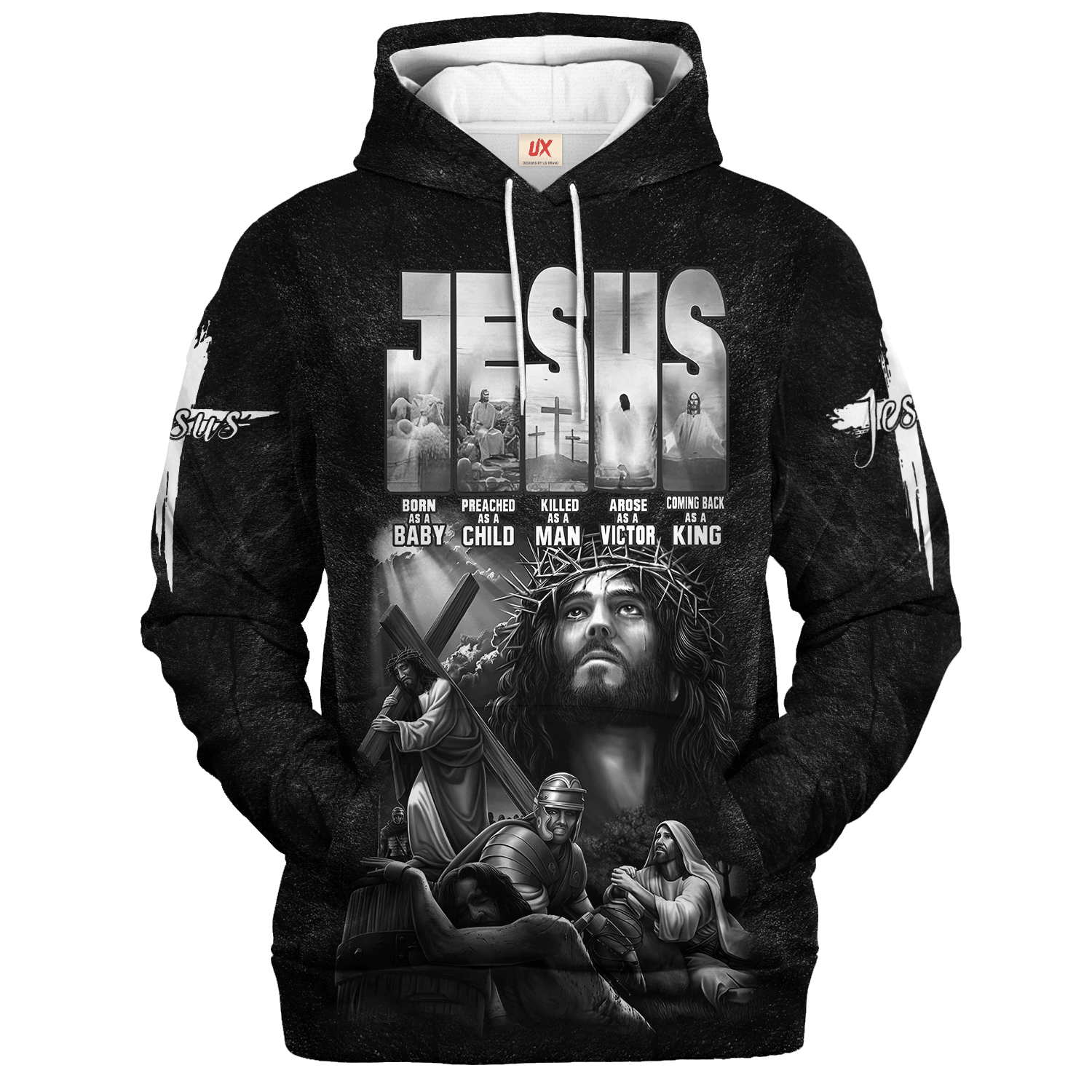 Jesus Microfleece Hoodie – Christian Faith Hoodie Gift | GOD LTG05 Jesus Microfleece Hoodie – Christian Faith Hoodie Gift | GOD LTG05