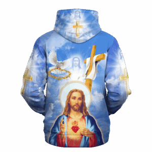 Jesus Microfleece Hoodie – Christian Faith Hoodie Gift | GOD MTG02 1 1665677942e486b7a267.png