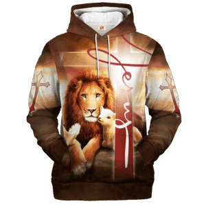 Jesus Microfleece Hoodie – Christian Faith Hoodie Gift | GOD THGO103