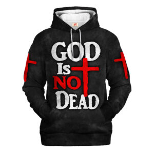 Jesus Microfleece Hoodie – Christian Faith Hoodie Gift | GOD NVGO01