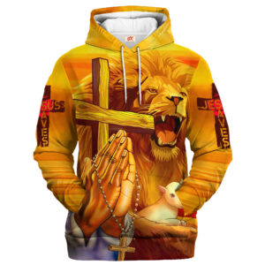 Jesus Microfleece Hoodie – Christian Faith Hoodie Gift | GOD HBLGO34