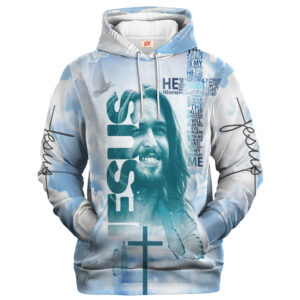 Jesus Microfleece Hoodie – Christian Faith Hoodie Gift | GOD TQTGO107