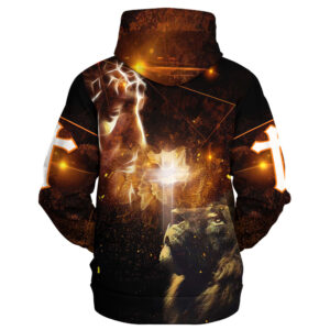 Jesus Microfleece Hoodie – Christian Faith Hoodie Gift | GOD TQTGO116 1 1672245656700.jpg