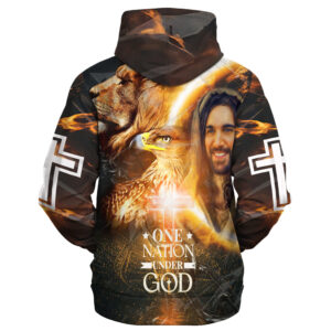 Jesus Microfleece Hoodie – Christian Faith Hoodie Gift | GOD TQTGO121 1 1673191060211.jpg