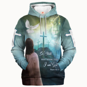 Jesus Microfleece Hoodie – Christian Faith Hoodie Gift | GOD TQTGO129