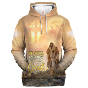 Jesus Microfleece Hoodie – Christian Faith Hoodie Gift | GOD HBLGO51
