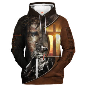 Jesus Microfleece Hoodie – Christian Faith Hoodie Gift | GOD HBLGO53