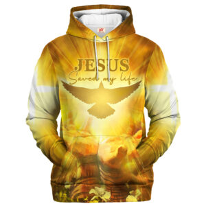 Jesus Microfleece Hoodie – Christian Faith Hoodie Gift | GOD HBLGO54