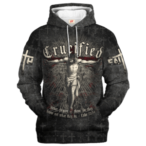 VTGO105 | Christian Microfleece Hoodie, Jesus & God Hoodie Gift for Believers