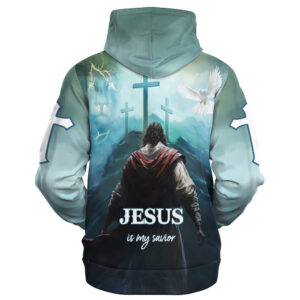 Jesus Microfleece Hoodie – Christian Faith Hoodie Gift | GOD TQTGO131 1 1675001563239.jpg