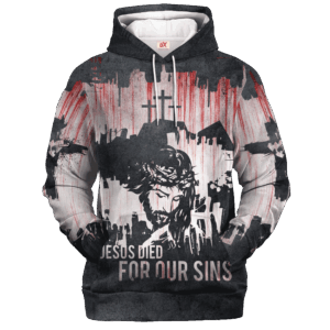 VTGO142 | Christian Microfleece Hoodie, Jesus & God Hoodie Gift for Believers